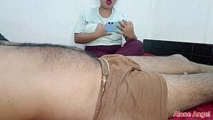 i couldn't resist my step-daughter seducing me her horny step-father for wild fucking in bedroom
