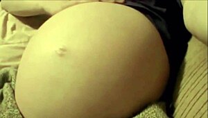 her swollen belly hides devouring cravings deep inside