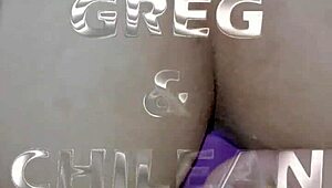 Sexy Filipina Doggystyle Double Penetration Vibrator Cock