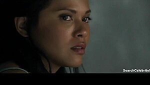 lucy lawless and katrina law deliver steamy blowjobs handjobs with big tits topless in spartacus