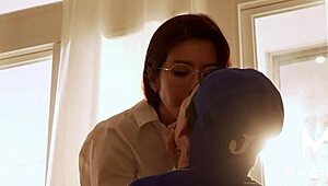 my big titted asian teacher's classroom licks drive me wild