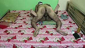 mature housewife enjoys intimate moments with husband