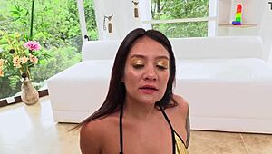 damn this latina takes strong fisting, prolapse, and triple dick anal destruction!