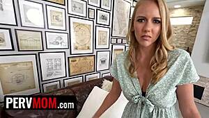 Curvy stepmom jasmine daze's milf pussy DRILLED on kitchen counter by stepson!