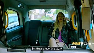 man, this venezuelan wife just hops on the cabbie in the backseat for some wild doggystyle riding outdoors
