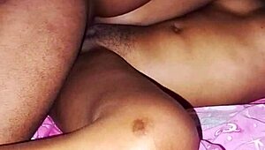 black teen 18+ craves that hard fast morning missionary pounding from older guy