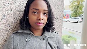 colombiana paris swallows torbe's hot load in dirty bedroom pillada