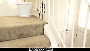 step daddy sneaks in and fucks lily adams like he owns her
