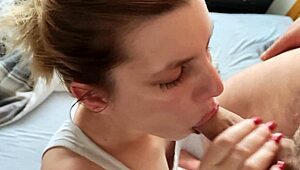 ukrainian sub on knees slaps big cock for rough deepthroat cumshot facial compilation homemade