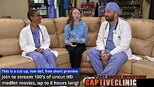 Nurse in Latex Gloves Spreads Ass for Patient POV - Who Needs Fair Play?!