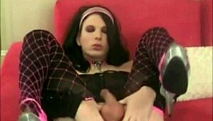 i suck my own shemale cock deep and sloppy