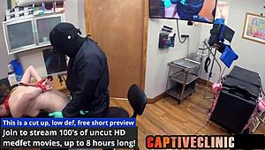 Nurse in Latex Gloves Spreads Ass for Patient POV - Who Needs Fair Play?!