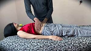 Massage Wife's Big Ass Hindi Fuck