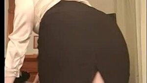 innocent jane judge's private sexts turn into big ass femdom humiliation with glasses