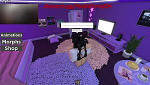 Sexy Roblox Girl Deepthroats Grinds Cowgirl Doggystyle to Please Fully