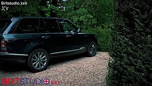 British nurse, need condom lesson? Wank your cock with my stockings guidance patient