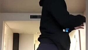 damn check out kortney olson's strong muscular ass shaking in this cum-worthy compilation