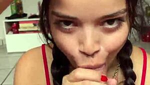 wanna see her jerk and suck wellington prado's monster cock till cumshot?