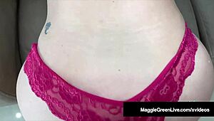 Maggie Green Tempts With Huge Tits POV Pussy Ride