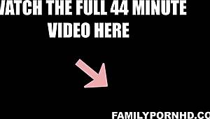 gymnast stepsis bounces wildly on my throbbing cock cowgirl style