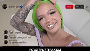 stepsis doit challenge turns into hot fingering watch pov