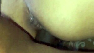 Hot babe rides huge BBC interracial anal creampie multiple uncut black cocks bedroom fuck doll