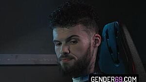 brittney kade busty astronaut tgirl fucked hard by colleague 🚀🍑