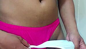 Erotic panty stroke session 😏💦