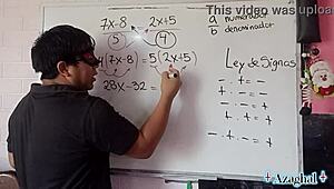teacher creampies nerd in math roleplay equation