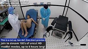 Michelle Anderson Spreads Gaping Pussy for Latex Nurse Patient Fuck!