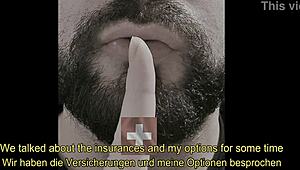straight broker falls for homemade first-time big cock handjob temptation