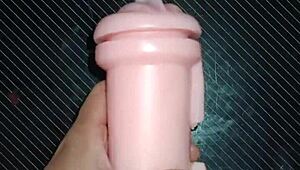 sloppy deepthroat mamada then desk fuck creampie fills her full of leche