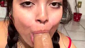 wanna see her jerk and suck wellington prado's monster cock till cumshot?