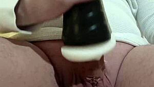 Intimate Fleshlight Play Builds to a Revealing Close-Up Finish for Tall Guy