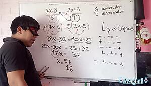 teacher creampies nerd in math roleplay equation