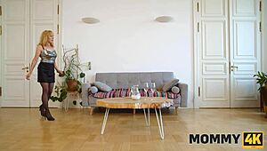 russian blonde mommy craves sucking huge cock endlessly horny