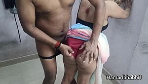 I strip my desi saree for deep ass pounding from horny stud