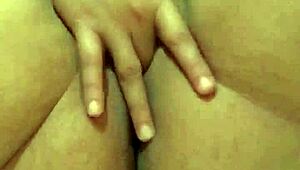 touching myself in the living room feeling playful