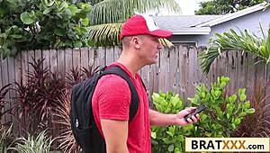 hey ever hunted a shy tiny brunette who turns into hardcore rider?