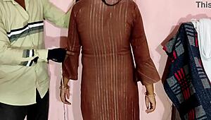 desi bhabhi's pussy groped by tailor turns into hard fucking at ranch