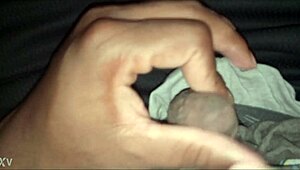 i'm stroking my small cock hard while deep in skyrim gameplay