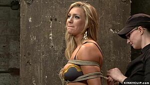 think you can watch blonde lesbian ride sybian rough?