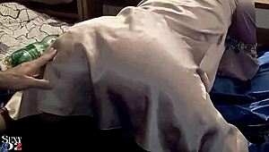 french amateur grinds satin panties doggystyle before deepthroat rimjob toy play