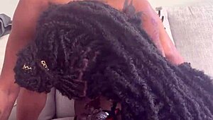redbone petite amateur rides tight black strapon pussy hard