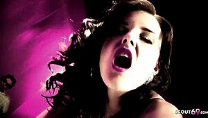 oiled anal sex on stage huge cock guest fucks milf elle brooke