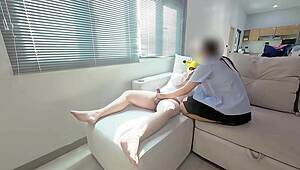 ohh thai skoolgrl turns cockslut beggin me cum deep in her tight pussy pov!!