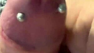 big piercing first cumshot damn! 💦🔥