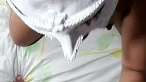 Teasing ass slut begs for deep anal pounding and cum swallow