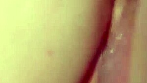 whoa look at that nonstop cum dripping from her puffy lips