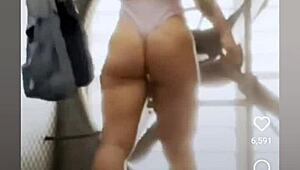 damn check out kortney olson's strong muscular ass shaking in this cum-worthy compilation